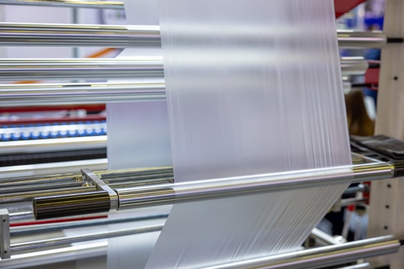 manufacturing process of plastic film